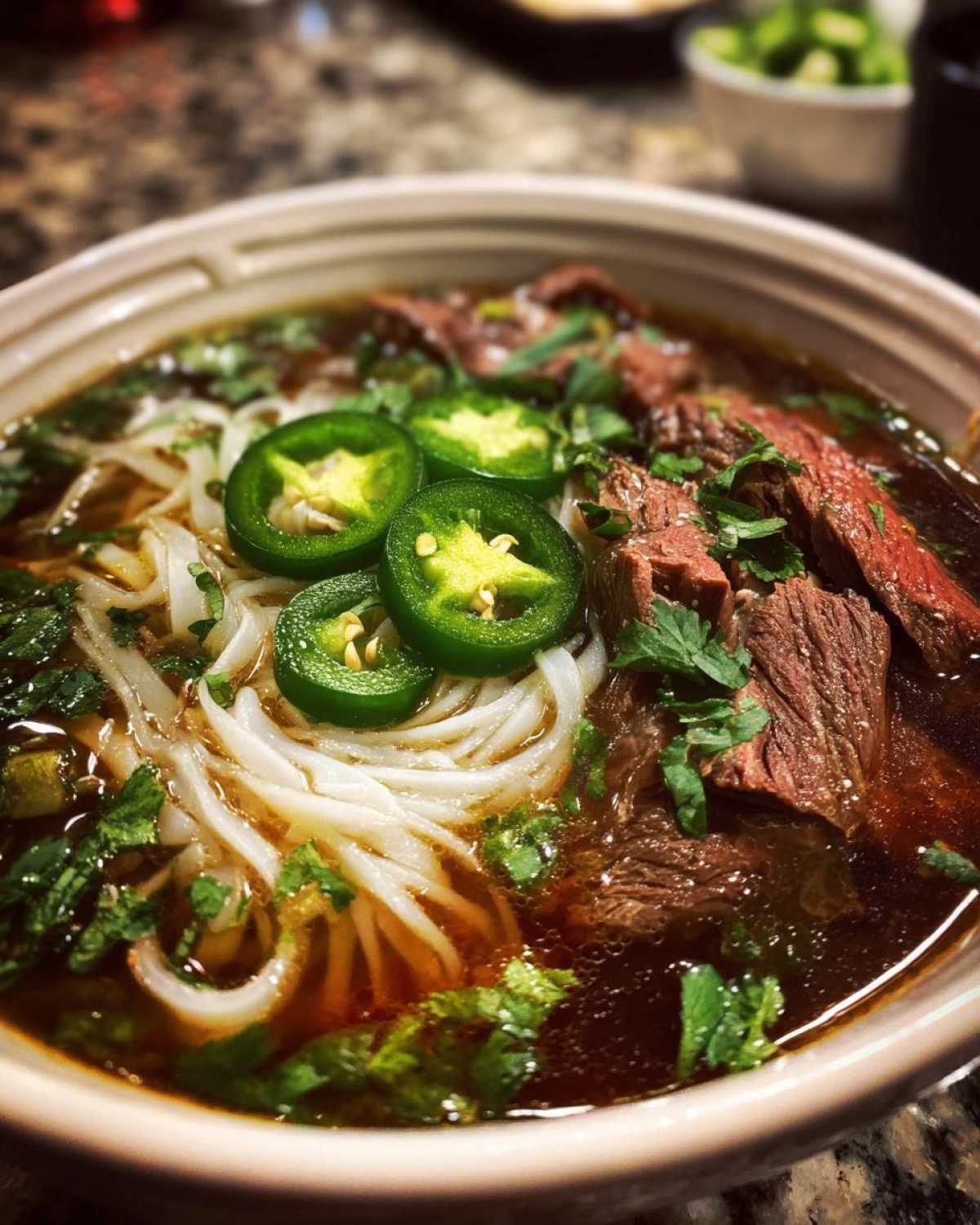 Instant Pot Beef Pho (Weeknight Vietnamese Soup) - detail 3
