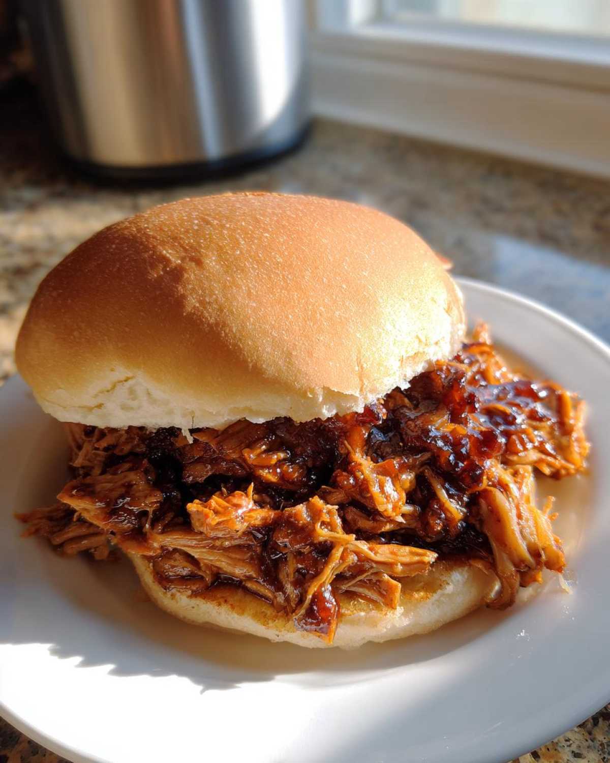 Jackfruit Pulled 'Pork' Sandwich (You’ll Be Amazed) - detail 2