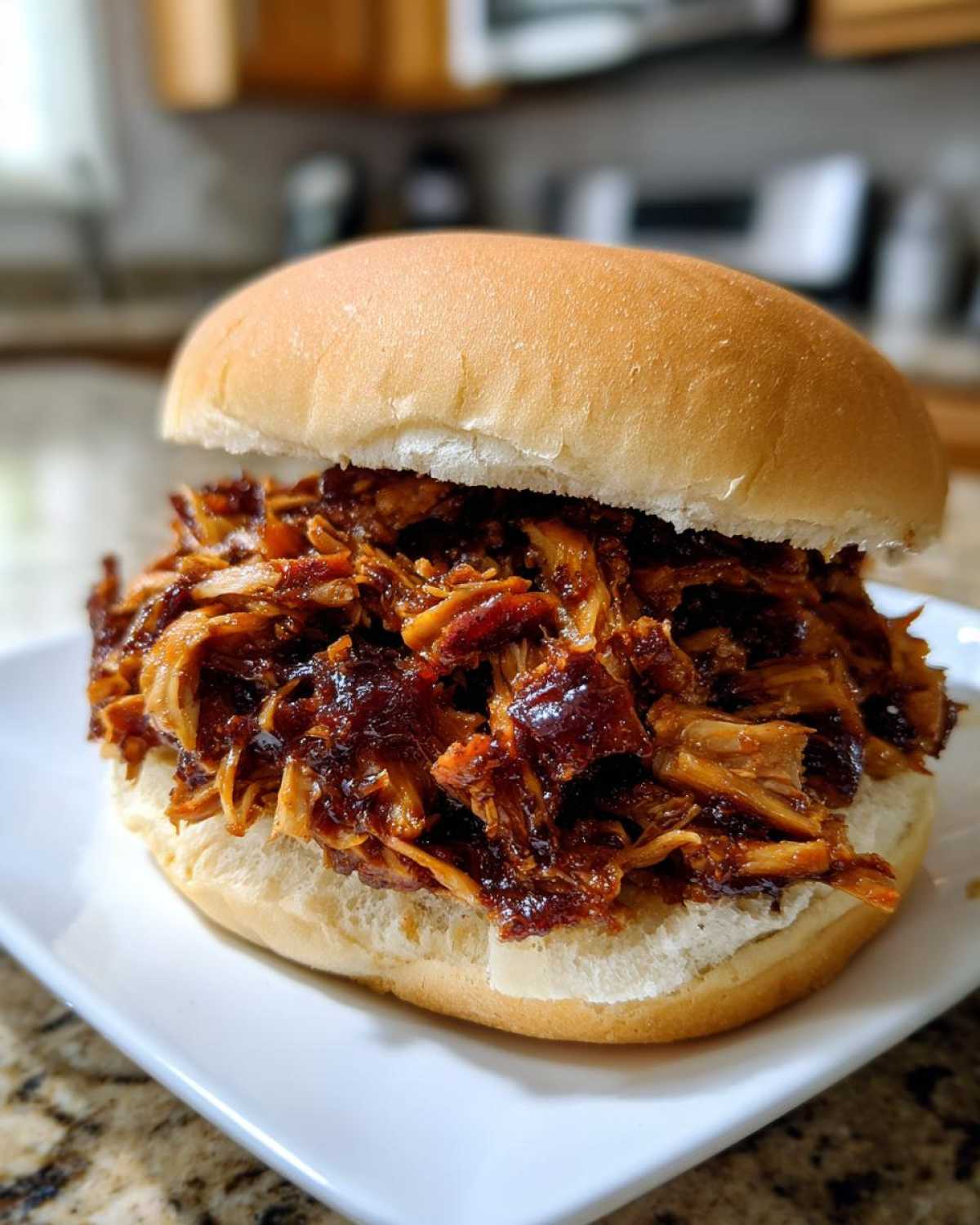 Jackfruit Pulled 'Pork' Sandwich (You’ll Be Amazed) - detail 4
