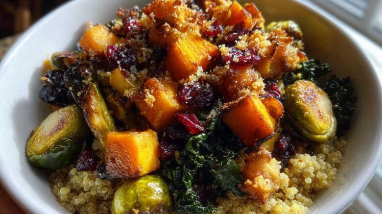 January Harvest Bowl (Seasonal Winter Veggies Galore)