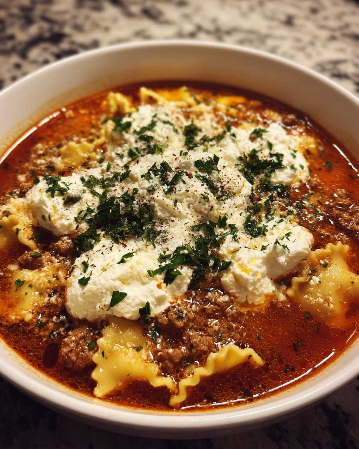 Lasagna Soup: All the Comfort, Half the Effort - detail 1
