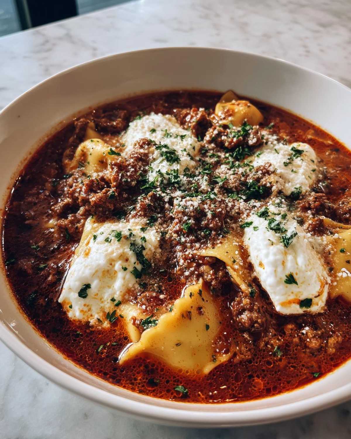 Lasagna Soup: All the Comfort, Half the Effort - detail 4