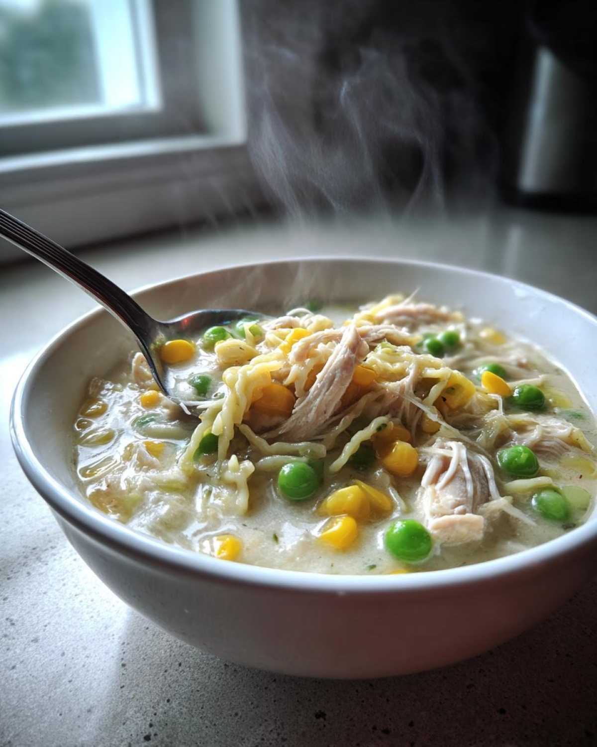 Lightened-Up Chicken Pot Pie Soup (All the Flavor!) - detail 1