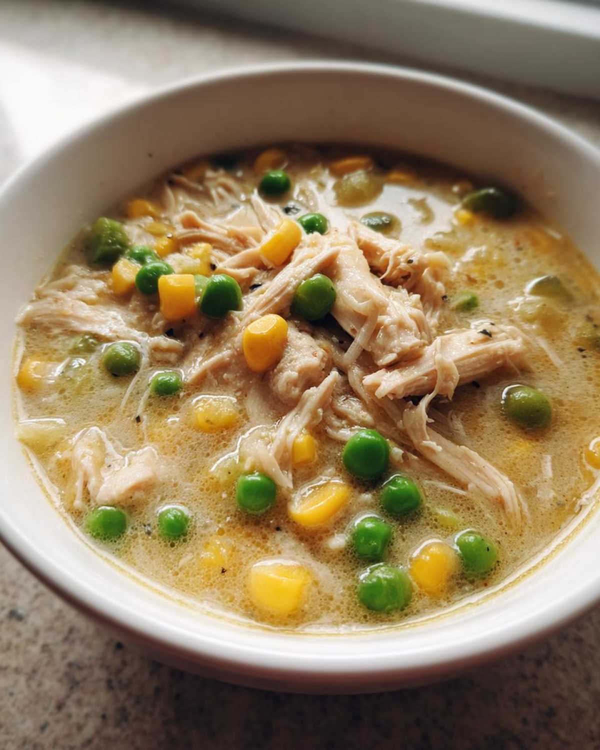 Lightened-Up Chicken Pot Pie Soup (All the Flavor!) - detail 2