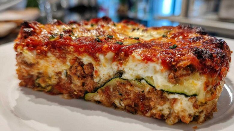 Low-Carb Zucchini Lasagna That Actually Tastes Amazing