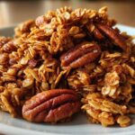 Maple Pecan Granola to Jazz Up January Mornings