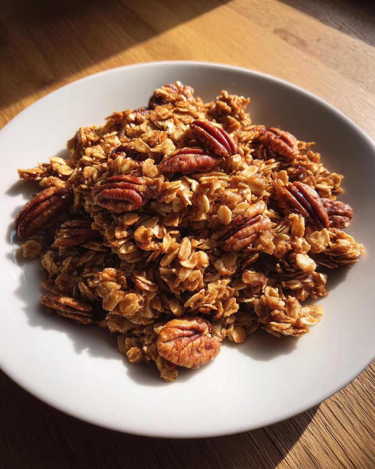 Maple Pecan Granola to Jazz Up January Mornings - detail 4