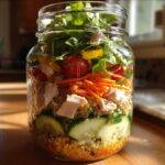 Mason Jar Salad for a Week of Lunches (No Boredom)