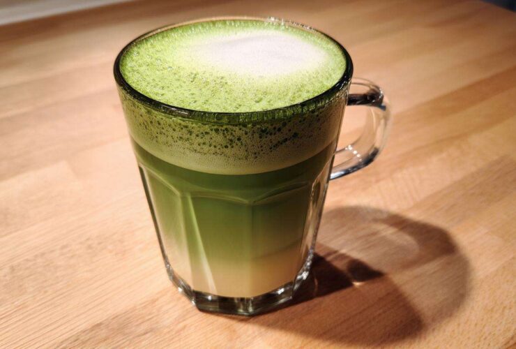Matcha Collagen Latte for a Clean Energy Boost
