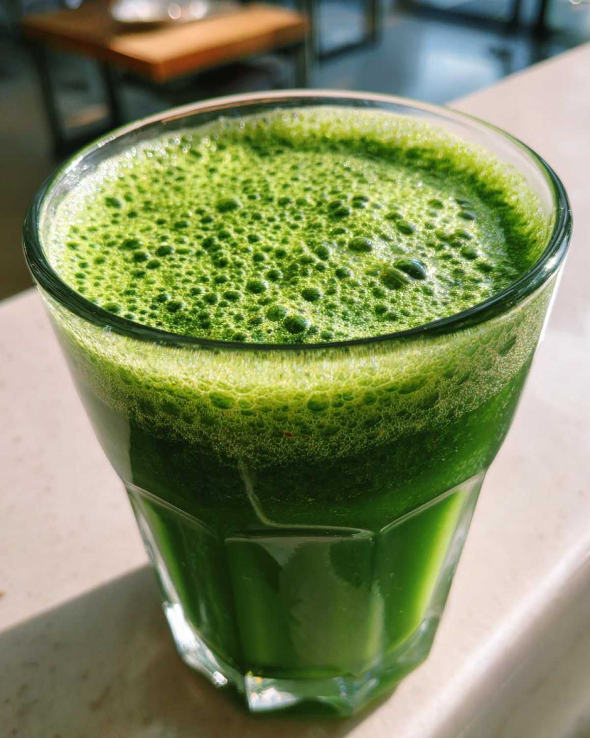 New Year Detox Green Smoothie (Energy Boosting!) - detail 4