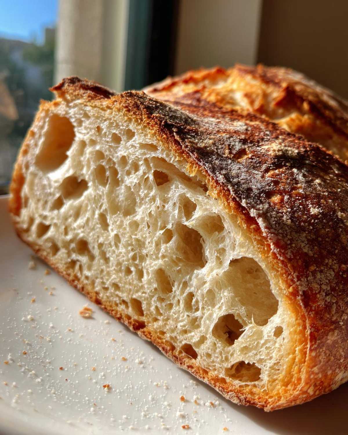 No-Knead Dutch Oven Bread (Bakery-Worthy Crust) - detail 2