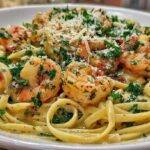 One-Pan Garlic Shrimp Pasta (No Cleanup Required)