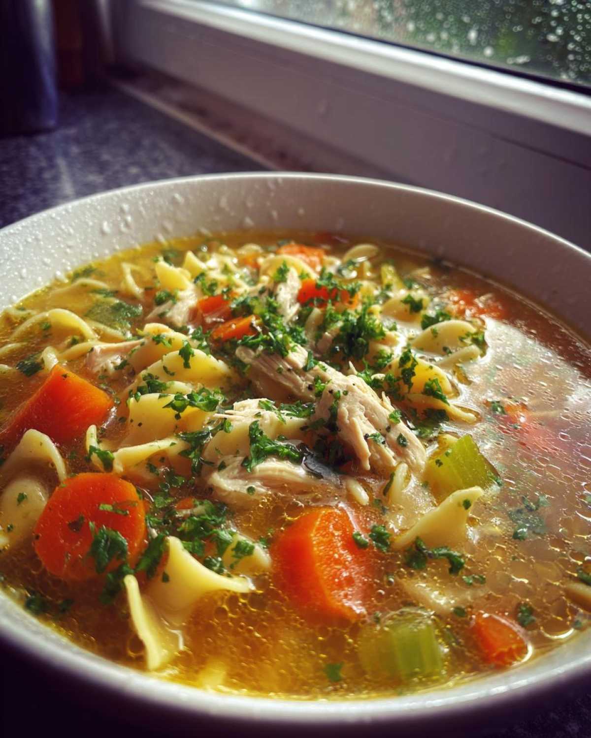 One-Pot Chicken Noodle Soup (Classic Winter Remedy) - detail 1
