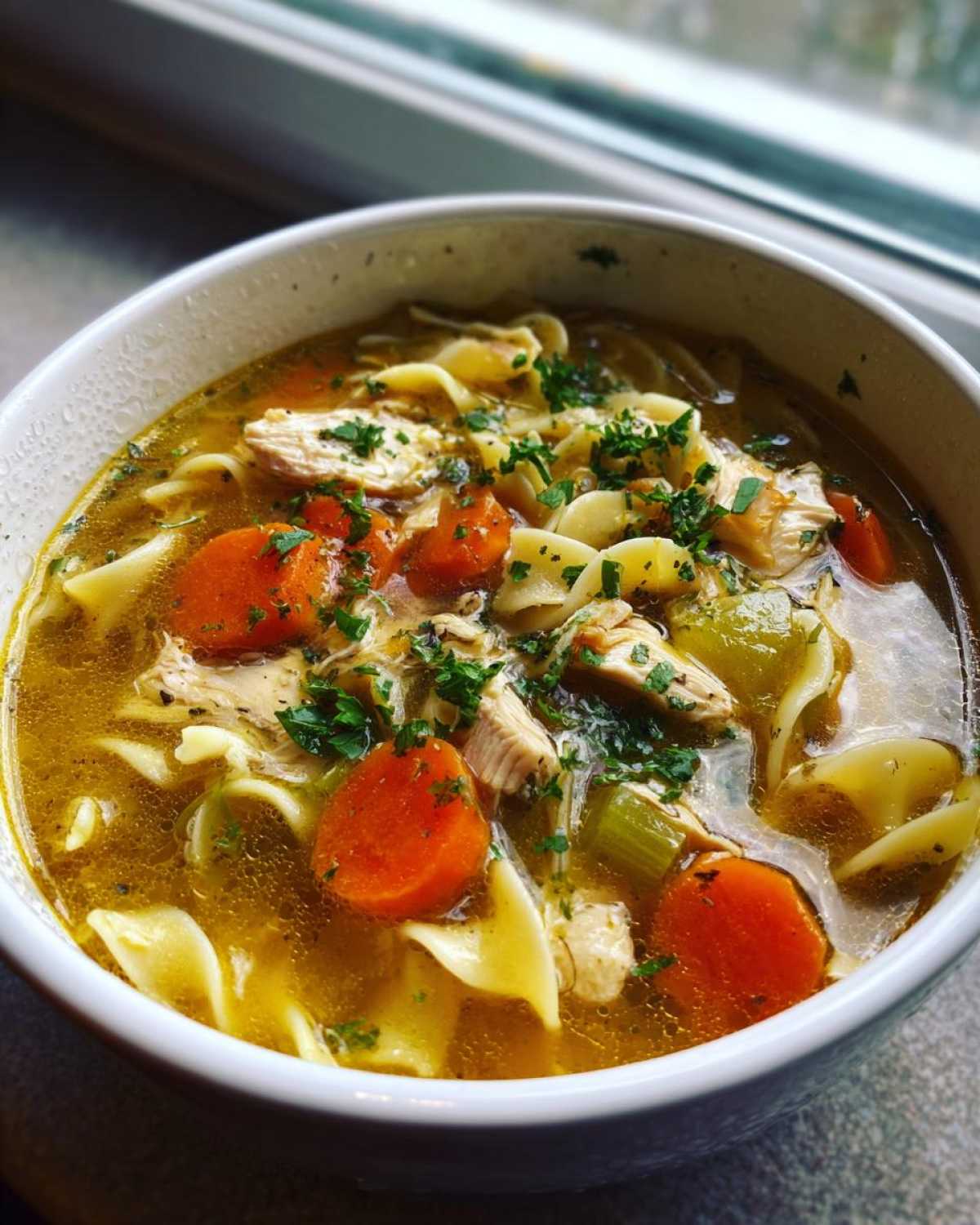 One-Pot Chicken Noodle Soup (Classic Winter Remedy) - detail 3