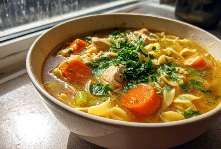 One-Pot Chicken Noodle Soup (Classic Winter Remedy)