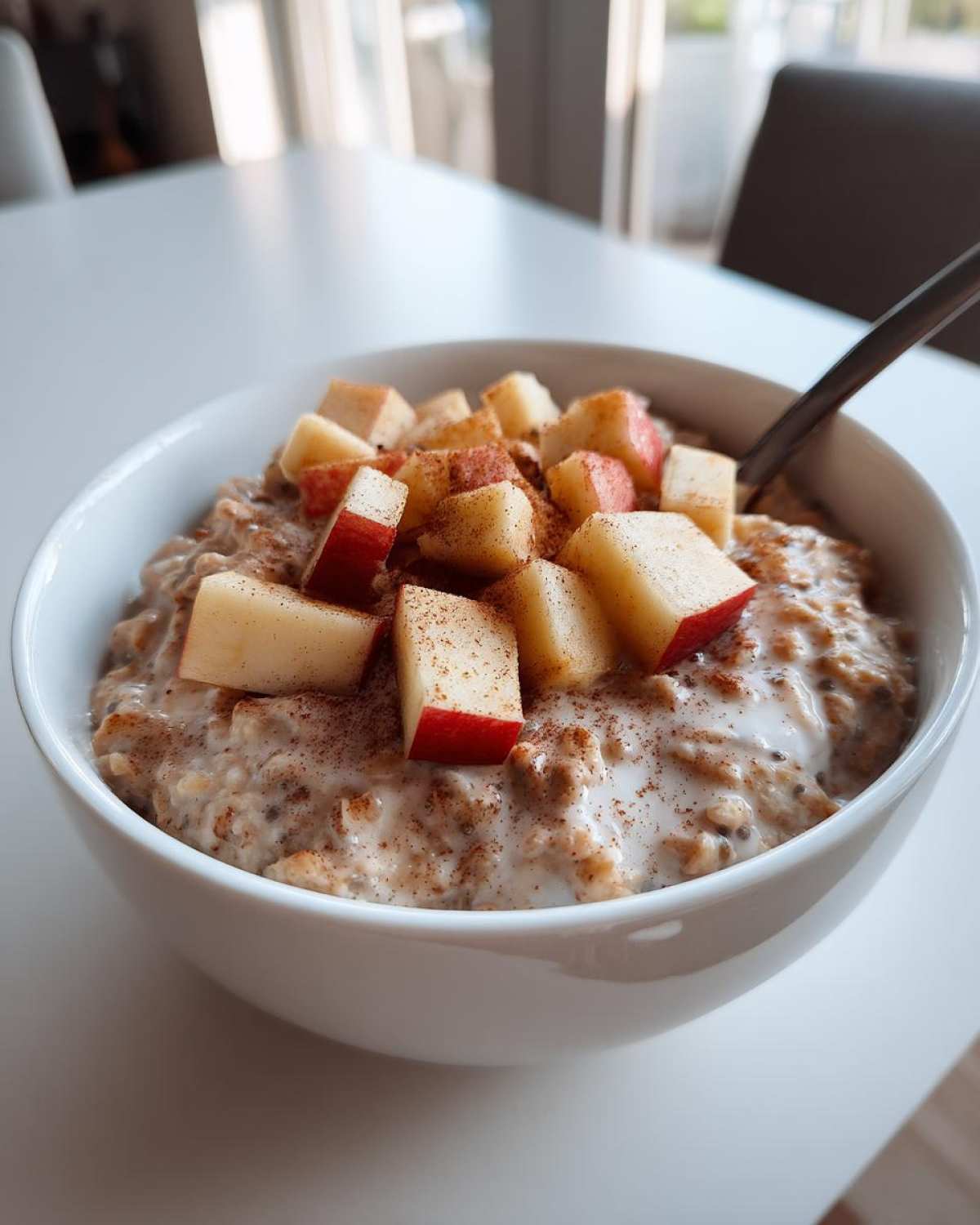 Overnight Oats with Chia That Taste Like Apple Pie - detail 1