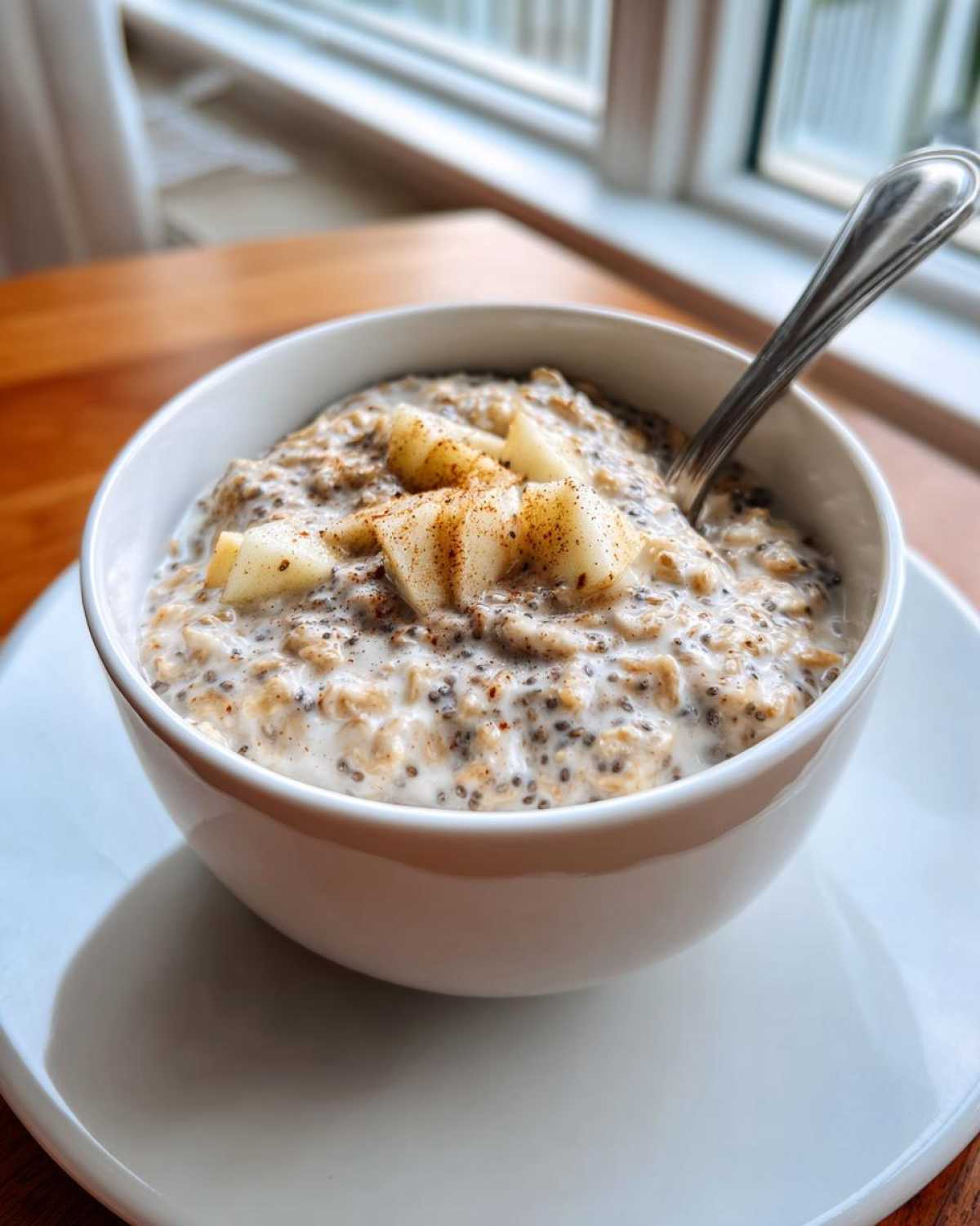 Overnight Oats with Chia That Taste Like Apple Pie - detail 3