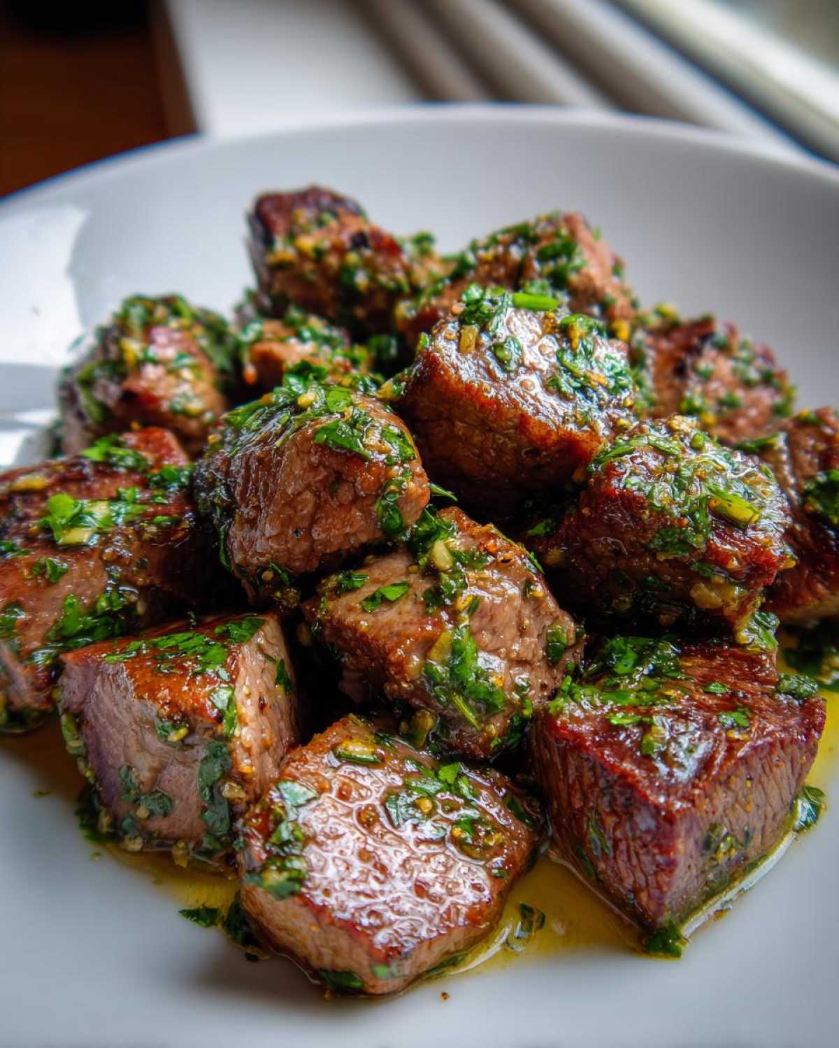 Pan-Seared Steak Bites with 5-Min Garlic Butter - detail 1
