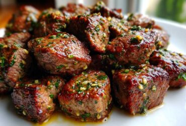 Pan-Seared Steak Bites with 5-Min Garlic Butter