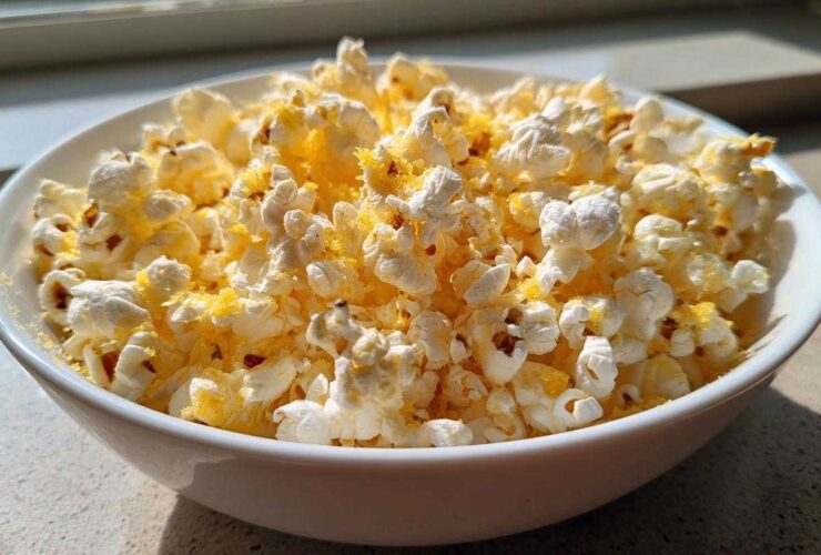 Parmesan Truffle Popcorn (Movie Night Upgrade)