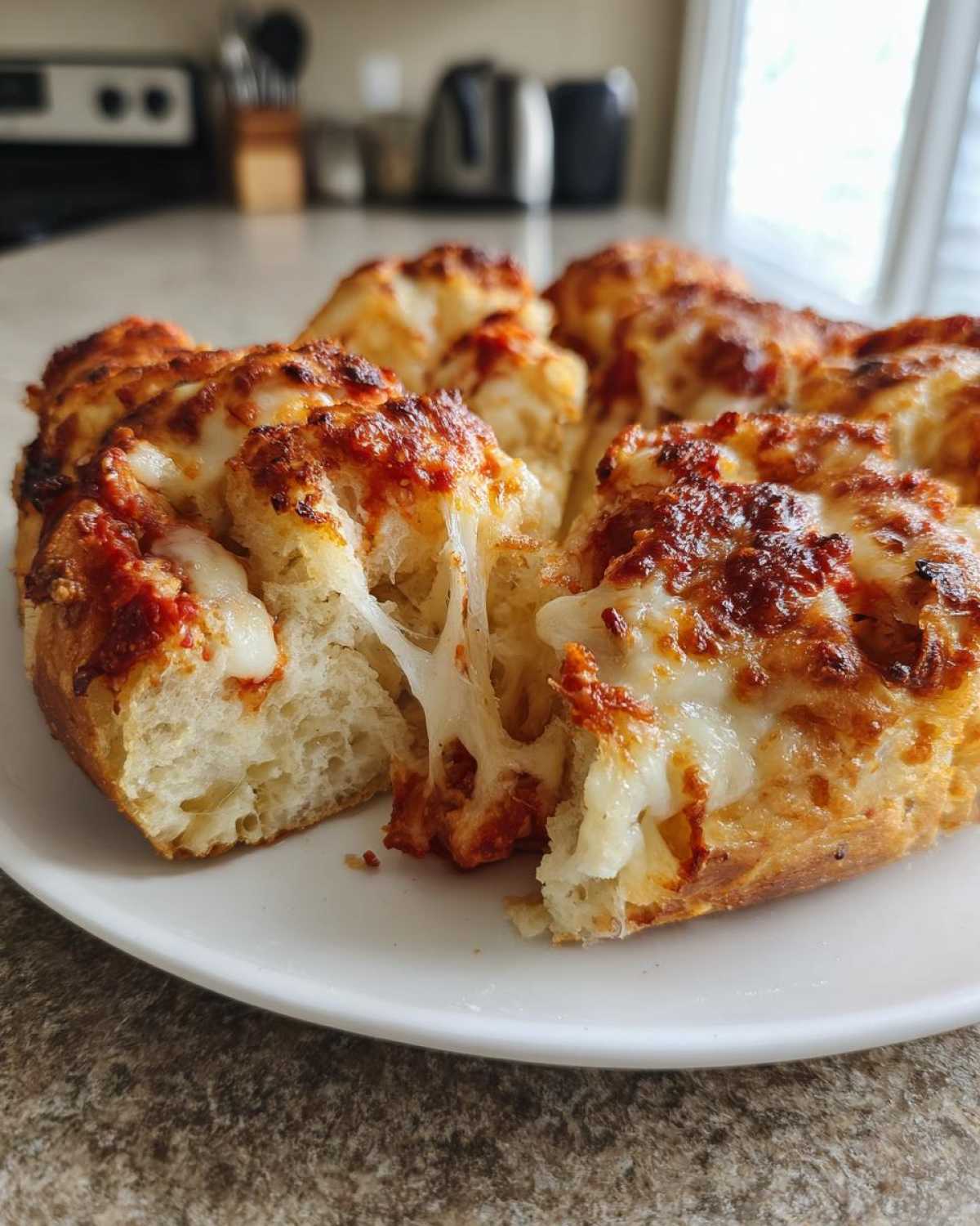 Pull-Apart Pizza Bread (Crowd Pleaser!) - detail 3