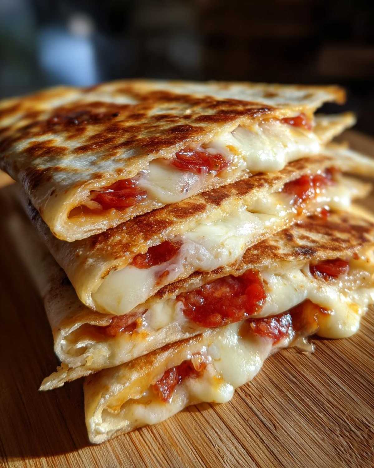 Quick Pepperoni Pizza Quesadillas (Kid-Approved!) - detail 1