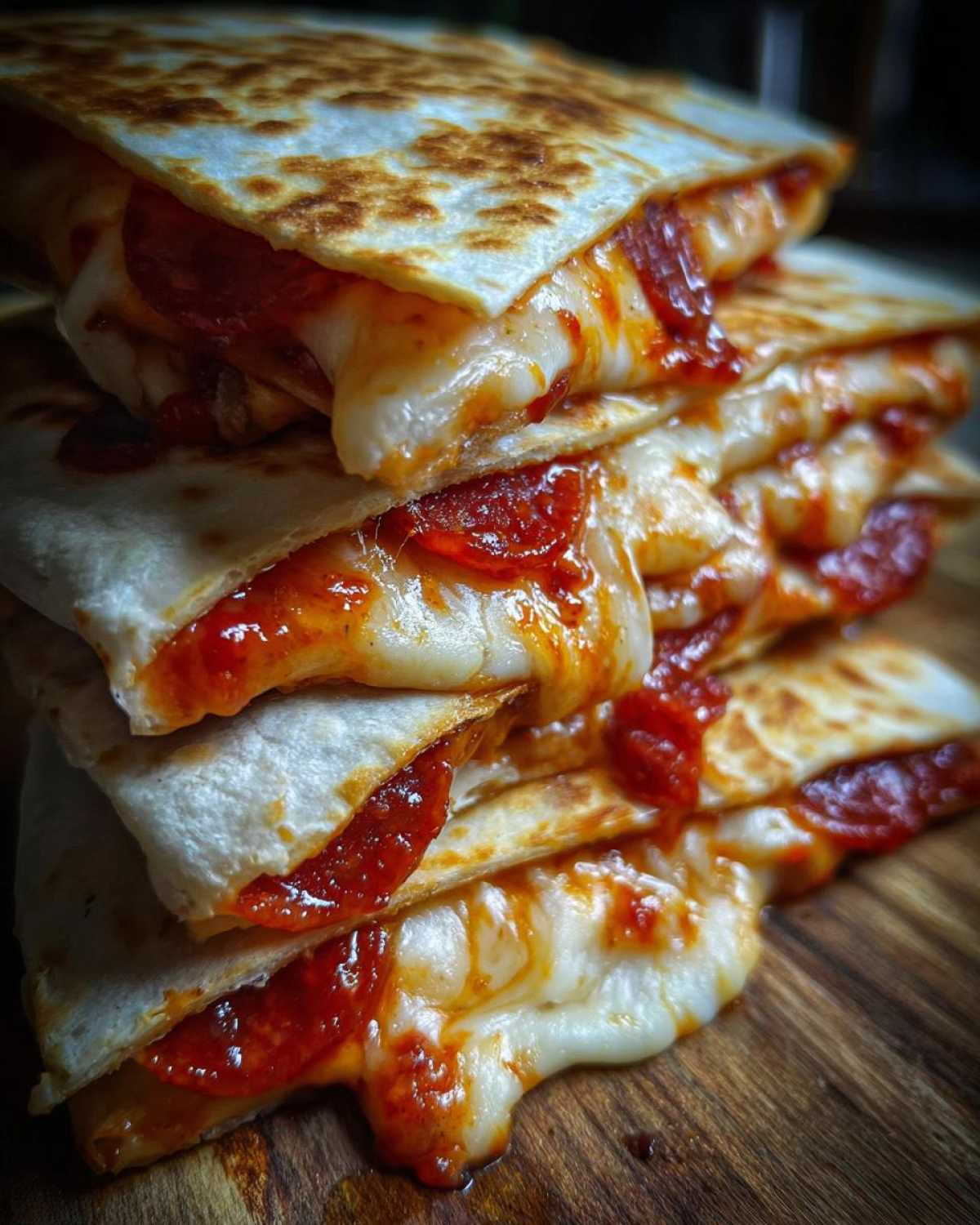 Quick Pepperoni Pizza Quesadillas (Kid-Approved!) - detail 3