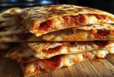 Quick Pepperoni Pizza Quesadillas (Kid-Approved!)
