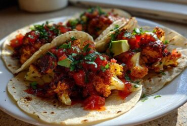 Roasted Cauliflower Tacos (Taco Tuesday Vegan-Style)