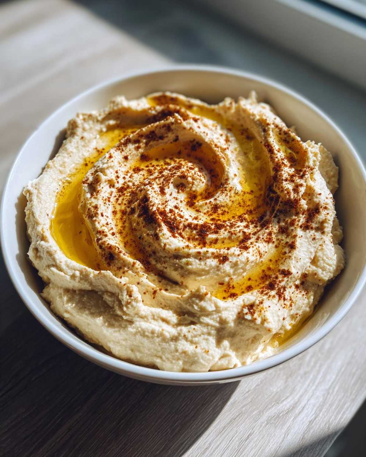 Roasted Garlic Hummus (Creamy & No Tahini Needed) - detail 3