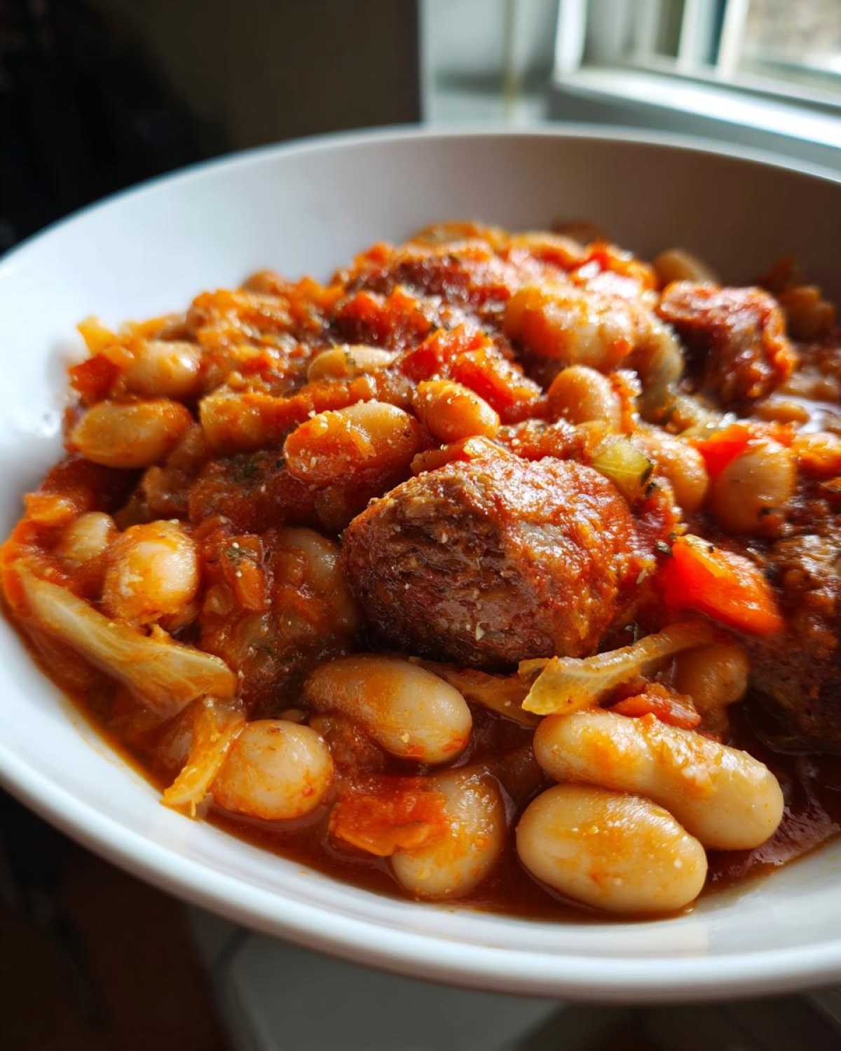 Sausage and Bean Cassoulet for a Cozy Sunday - detail 2