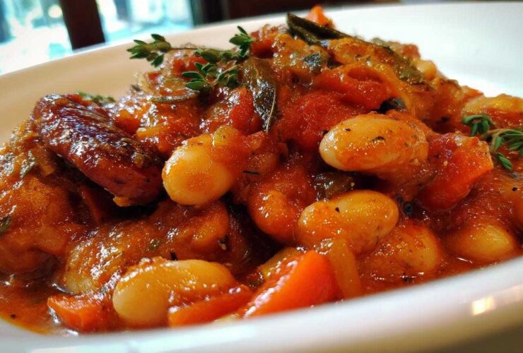 Sausage and Bean Cassoulet for a Cozy Sunday