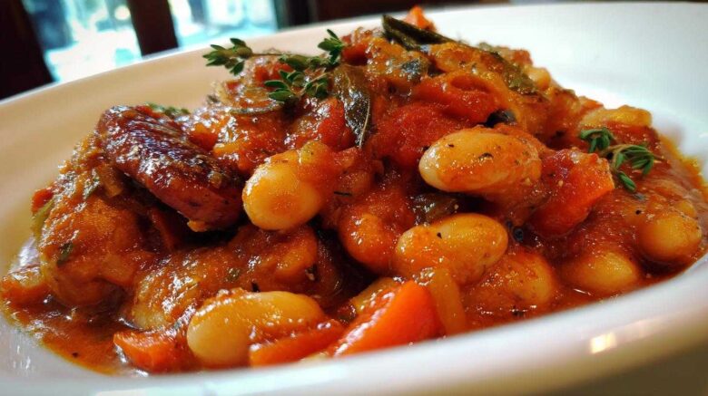 Sausage and Bean Cassoulet for a Cozy Sunday