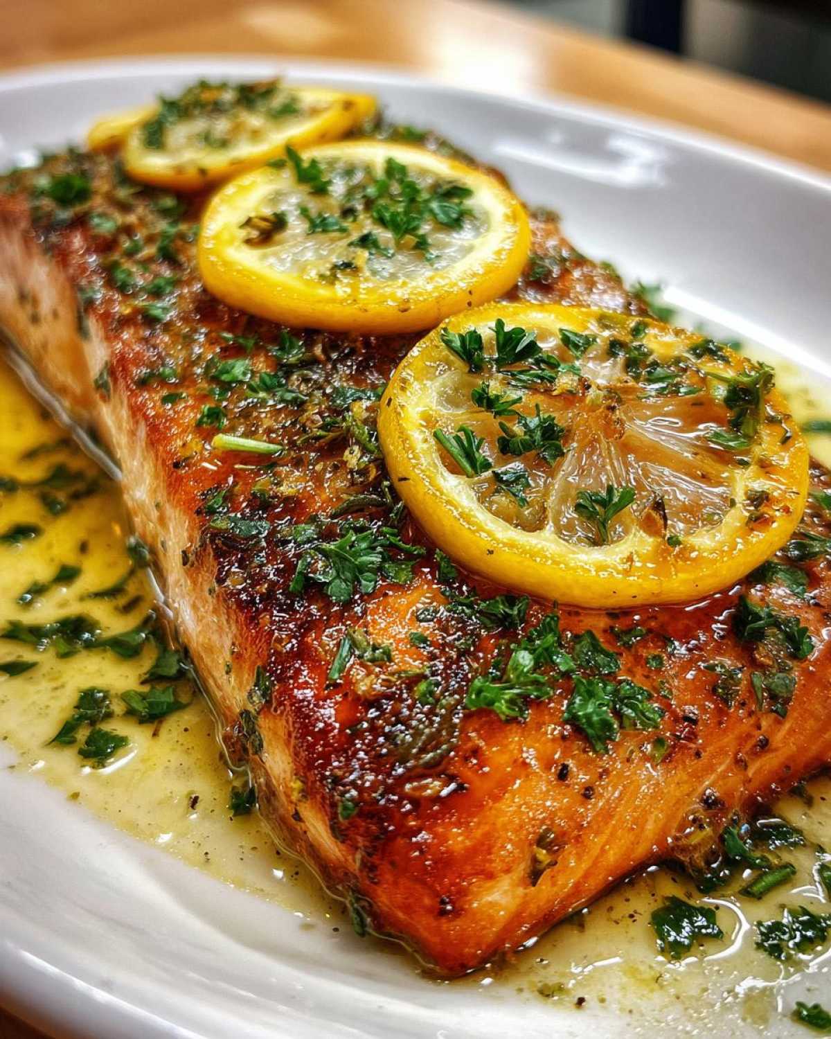 Sheet Pan Lemon Herb Salmon (Dinner in a Flash) - detail 2