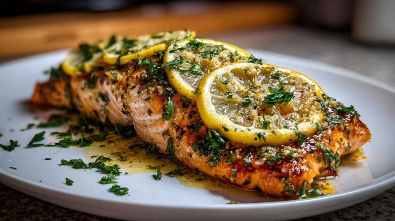 Sheet Pan Lemon Herb Salmon (Dinner in a Flash)