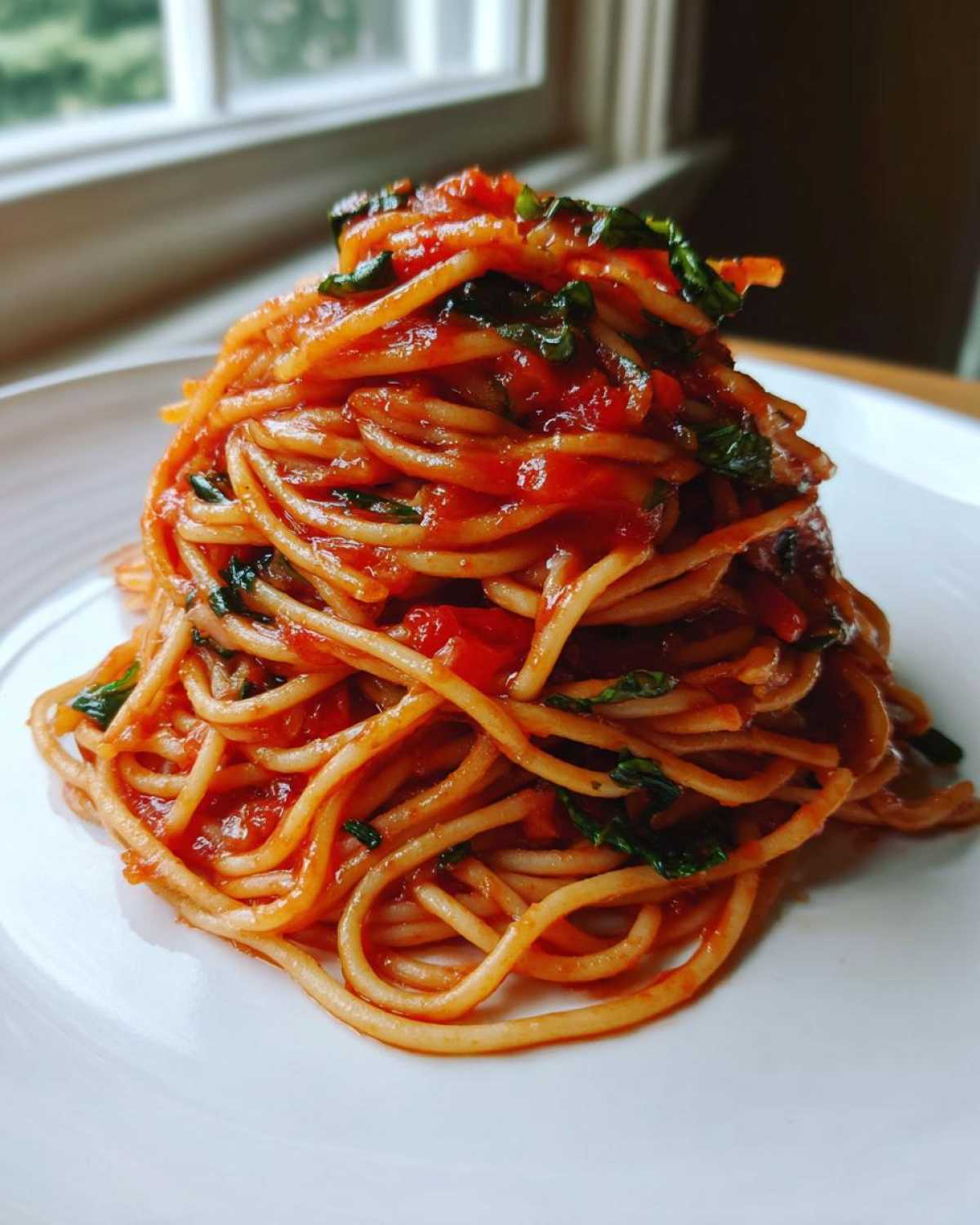 Simplest Ever Tomato Basil Pasta (Fresh & Fast) - detail 2
