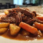 Slow-Cooker Pot Roast that Falls Apart (No Effort!)