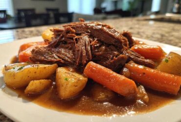Slow-Cooker Pot Roast that Falls Apart (No Effort!)