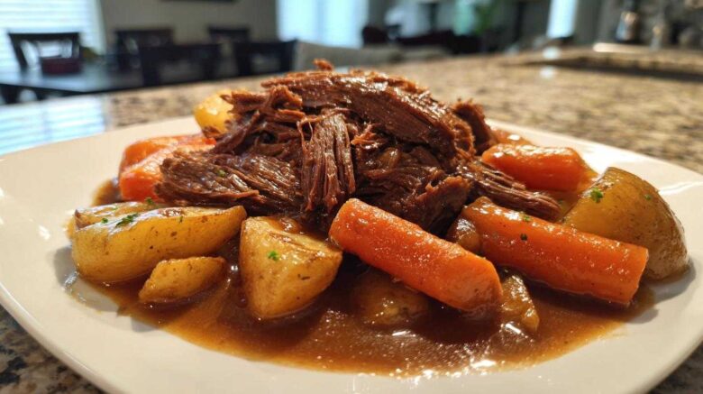 Slow-Cooker Pot Roast that Falls Apart (No Effort!)