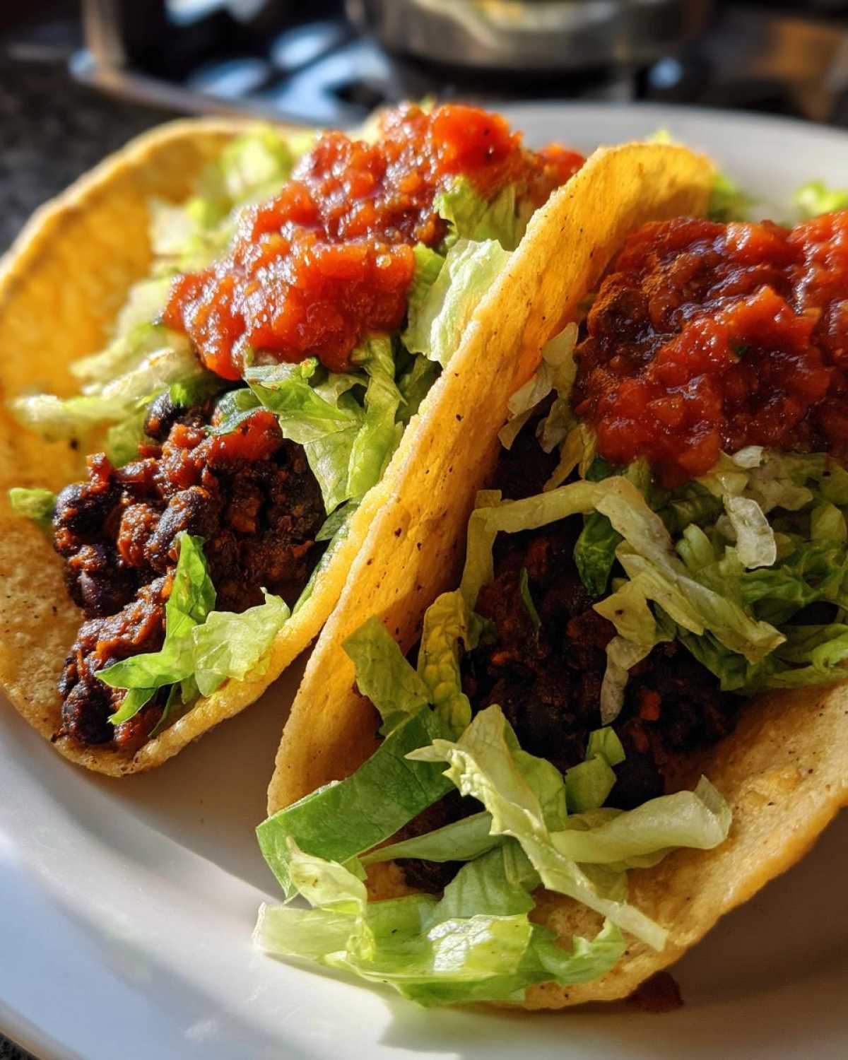 Speedy Black Bean Tacos (Meatless Monday Hero) - detail 1
