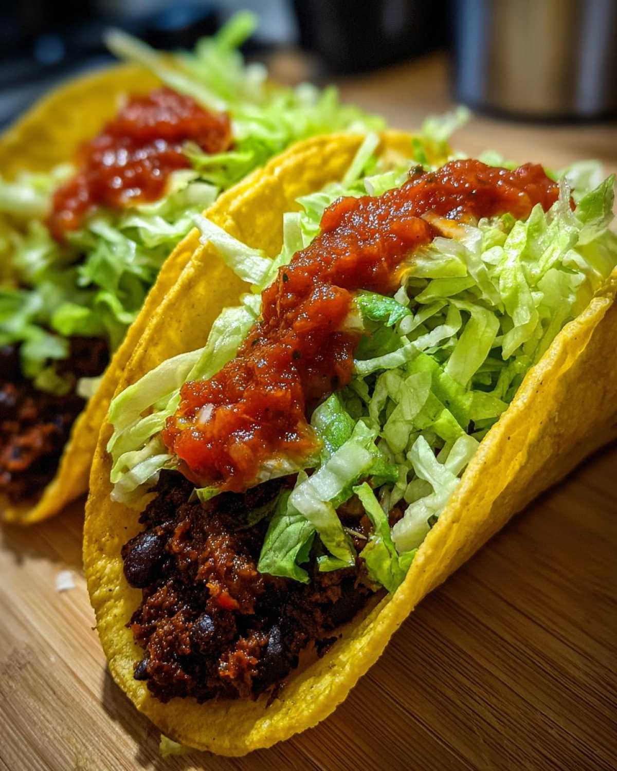 Speedy Black Bean Tacos (Meatless Monday Hero) - detail 2