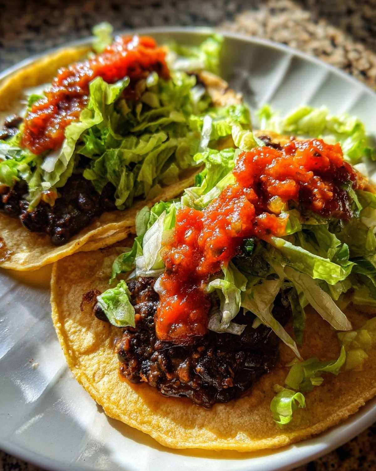 Speedy Black Bean Tacos (Meatless Monday Hero) - detail 4