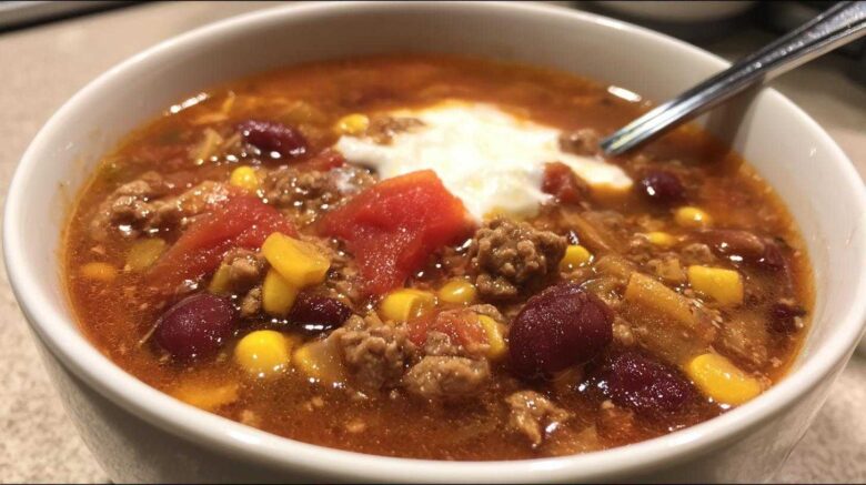 Speedy Taco Soup (All the Flavor, Less Work)