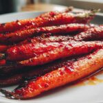 Spicy Harissa Roasted Carrots (Flavorful Side Dish)
