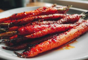 Spicy Harissa Roasted Carrots (Flavorful Side Dish)