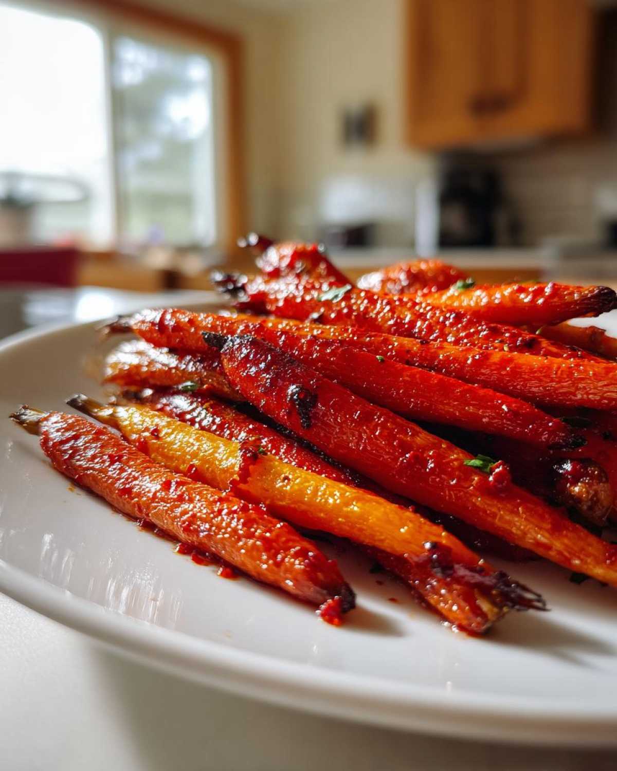 Spicy Harissa Roasted Carrots (Flavorful Side Dish) - detail 4