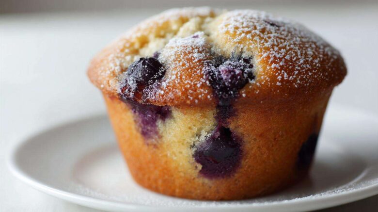 Sugar-Free Blueberry Muffins That Are Actually Moist