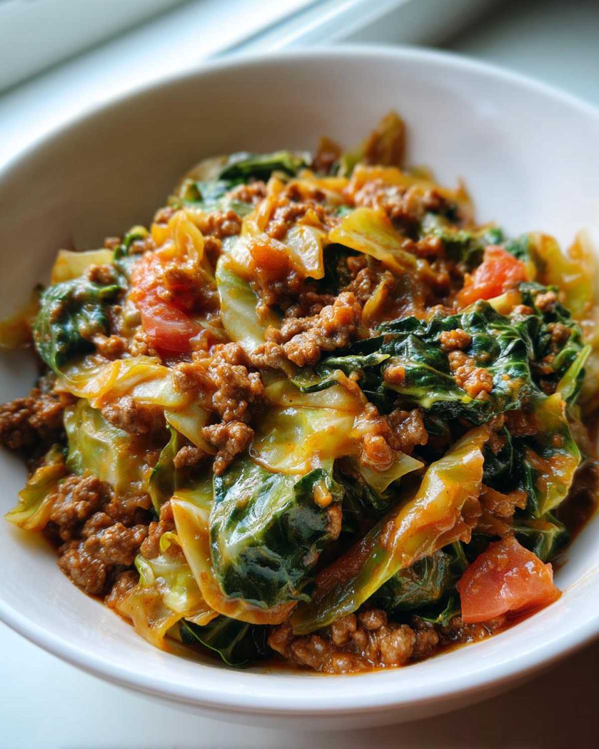 Unstuffed Cabbage Roll Skillet (Low-Carb Comfort) - detail 1