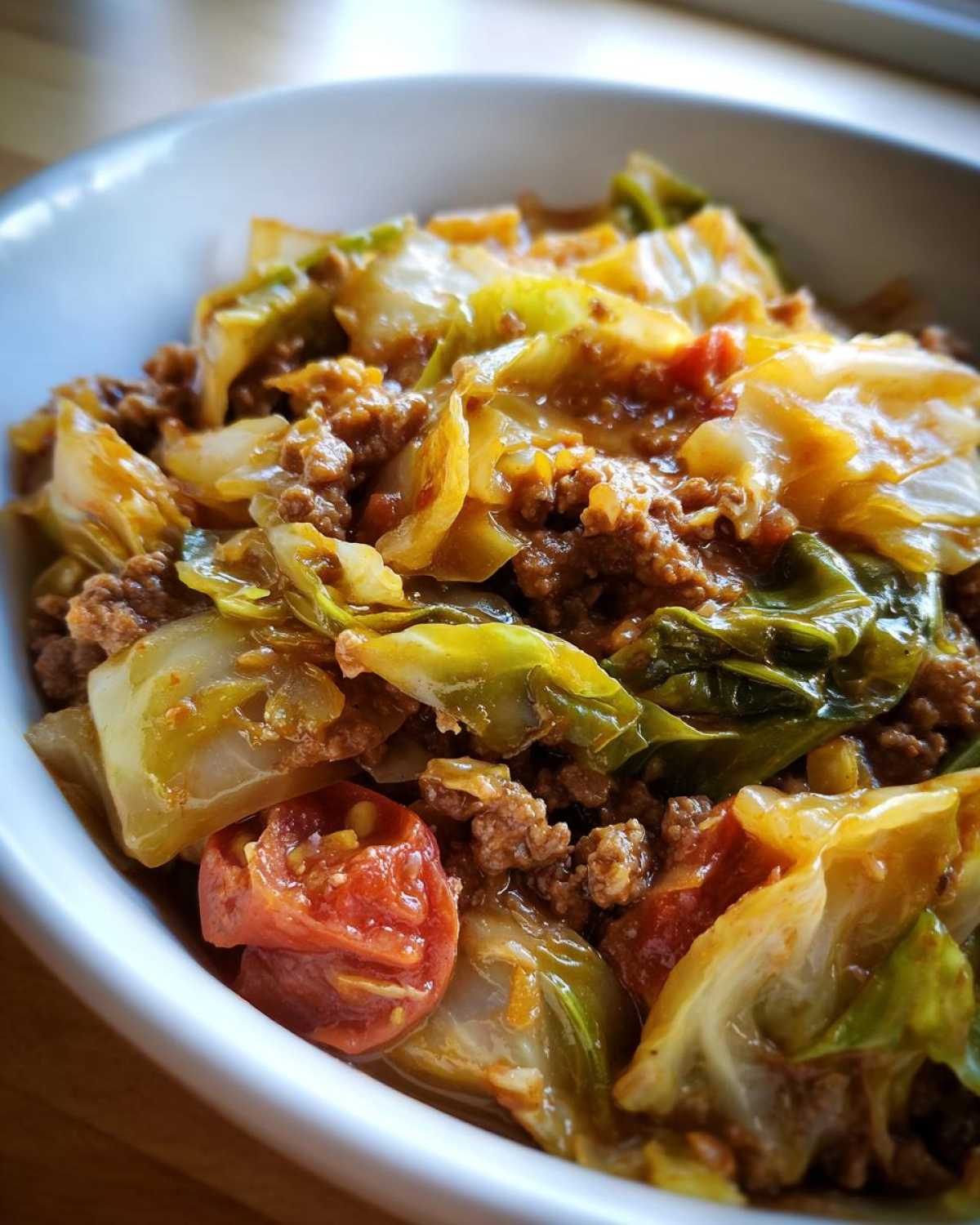 Unstuffed Cabbage Roll Skillet (Low-Carb Comfort) - detail 2