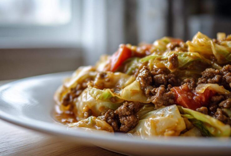 Unstuffed Cabbage Roll Skillet (Low-Carb Comfort)